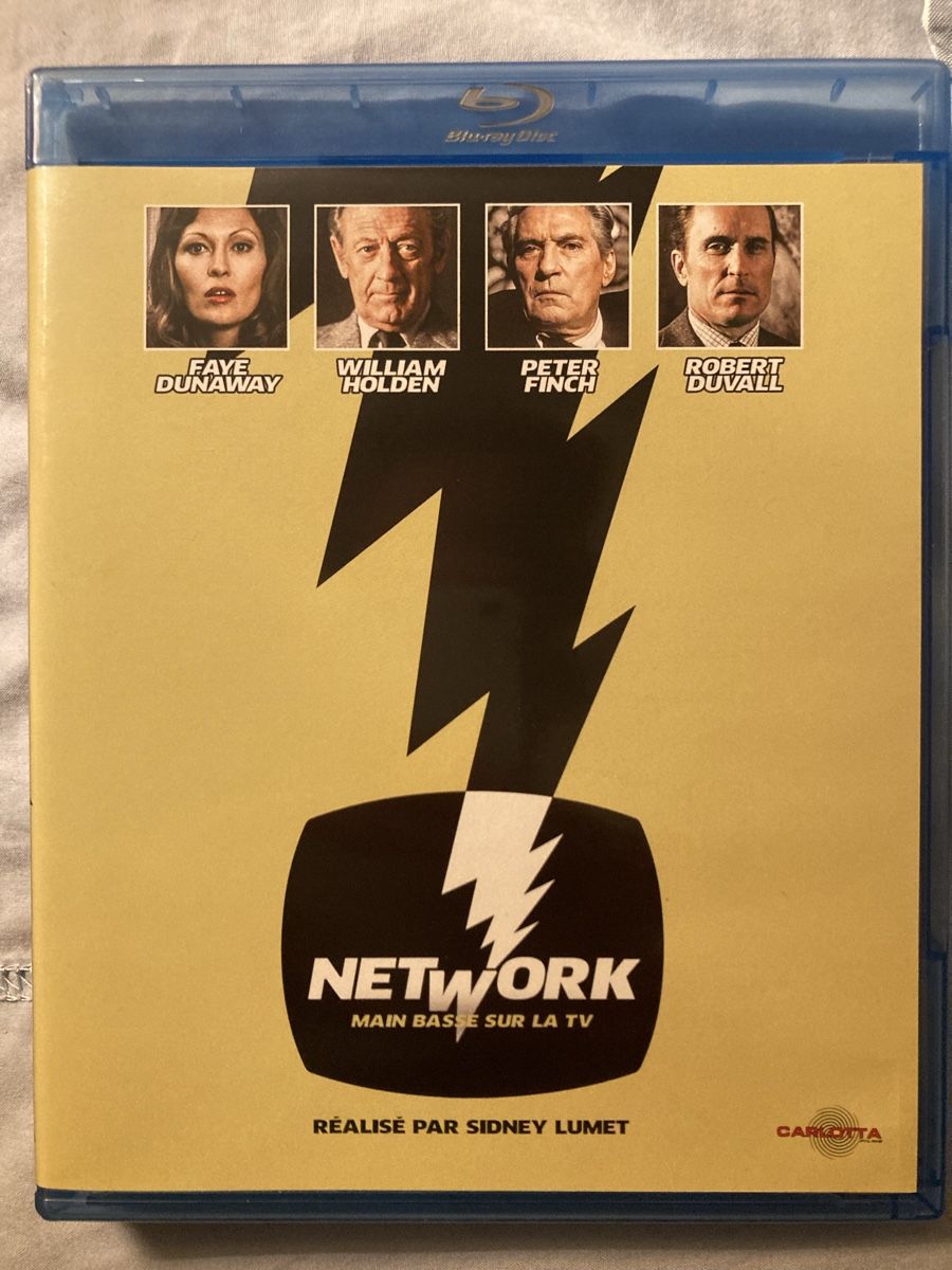 Tutti i DVDs: Network (1976) Sidney Lumet - Blu Ray – Nuovo (secondo la descrizione) da Prangins venduto da TeeGeeBee