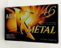 AXIA K-METAL 46 TOP-Type IV-Audio-Tape im Originalzustand!