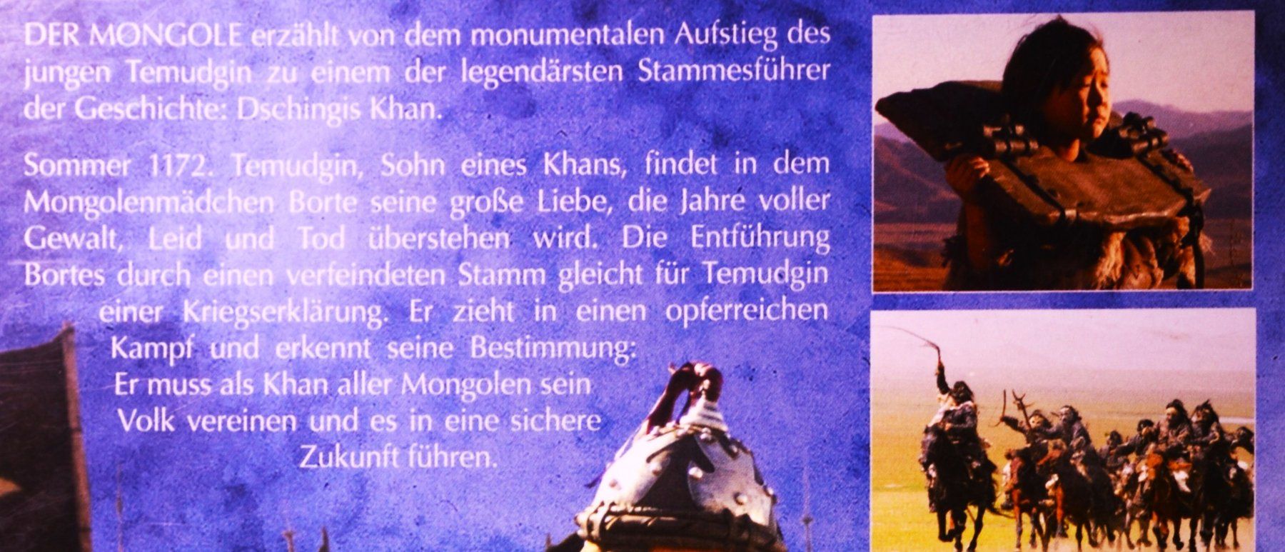 Tutti i DVDs: DER MONGOLE - EPISCHES HISTORIENDRAMA – Nuovo (secondo la descrizione) da Luzern venduto da piro12 2