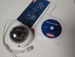 Netzwerk Aussendome Kamera Abus IR mini HD 720p (Neuwertig)