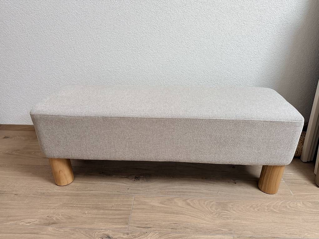 Bancs: Banc en tissu beige  – D'occasion à Orpund par ste_8brd