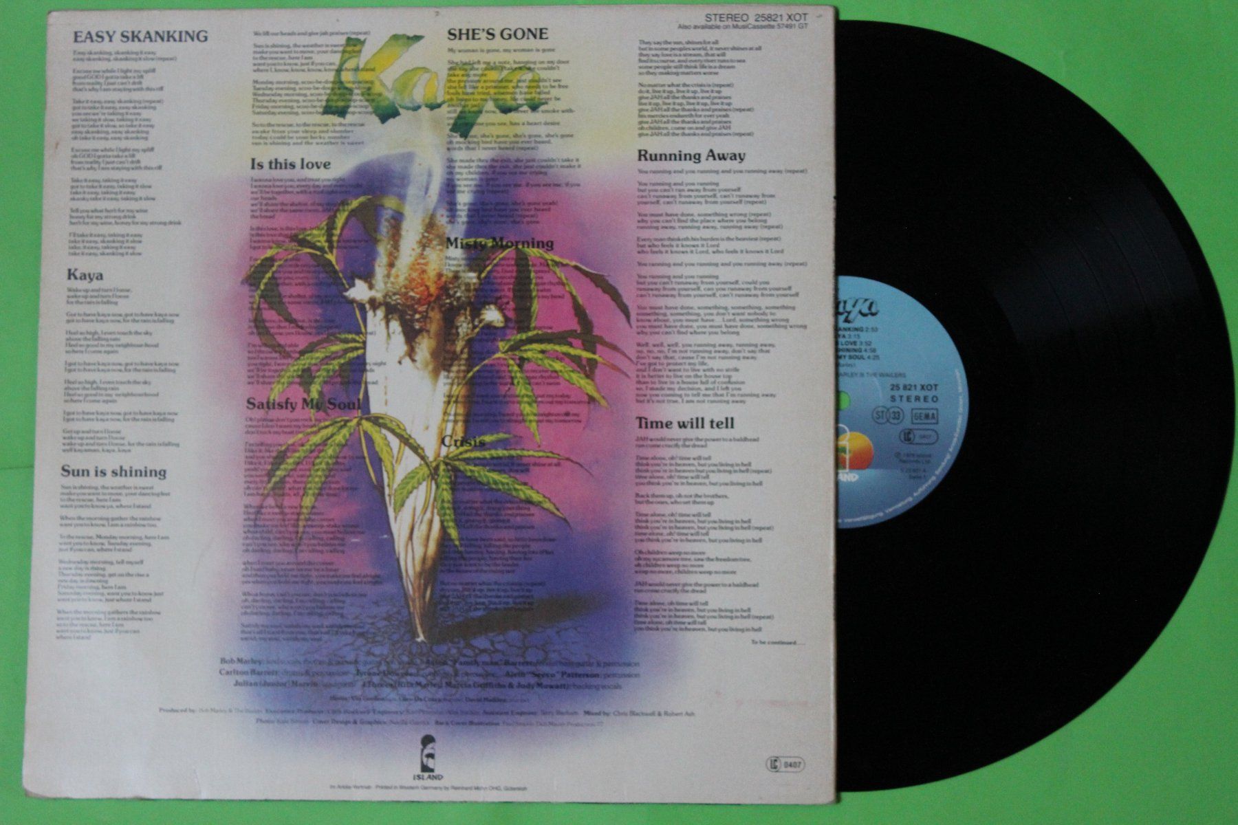 Dischi in vinile: Bob Marley - Kaya LP Vinyl 12" 1978 – Usato da Tübach venduto da JamesStone 2