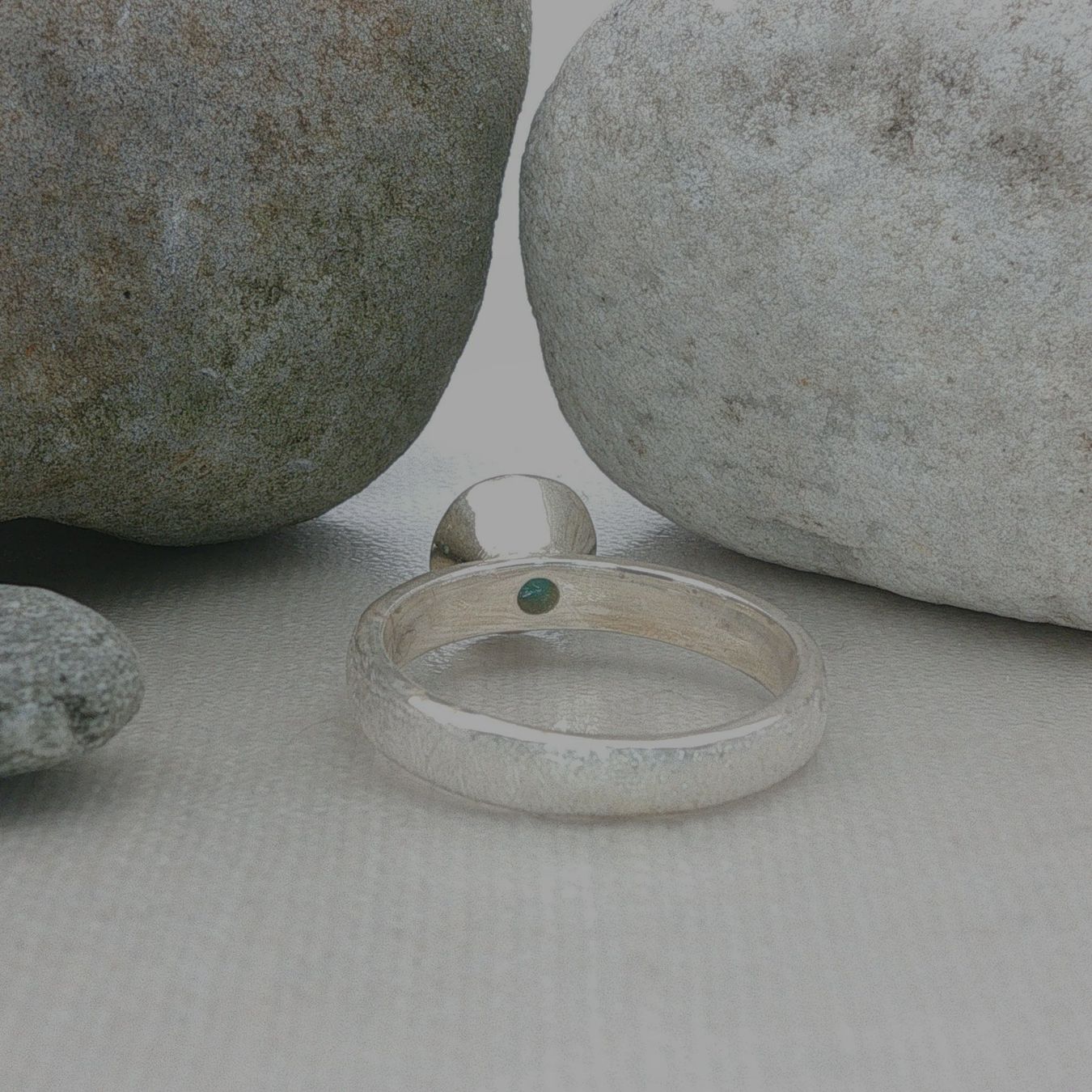 Olga Ribler Ringe: Klassischer Silber Ring 925 mit Amazonite Grösse 56 – Neu (gemäss Beschreibung) aus Luzern von Schmuckoutlet 6