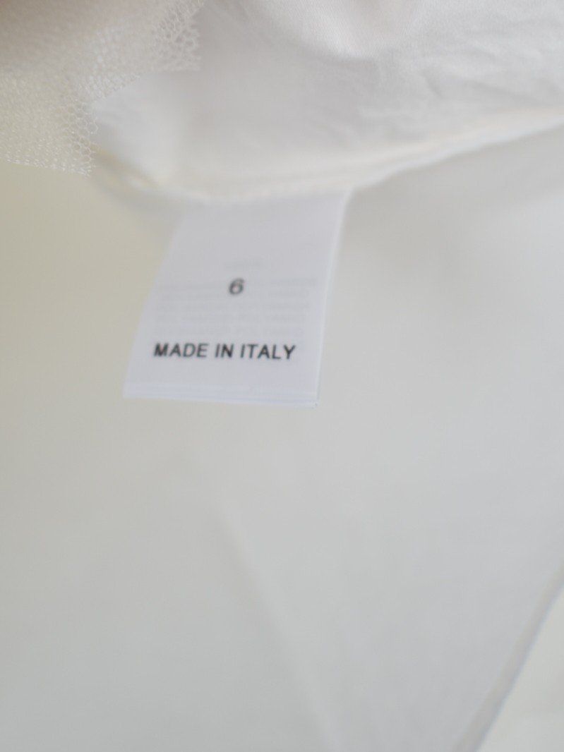 Brunello Cucinelli Camicette, T-shirt & Top: Brunello Cucinelli Tüll Bluse/Top, Gr.116 – Nuovo (secondo la descrizione) da Nürensdorf venduto da 2ND_STORY 7