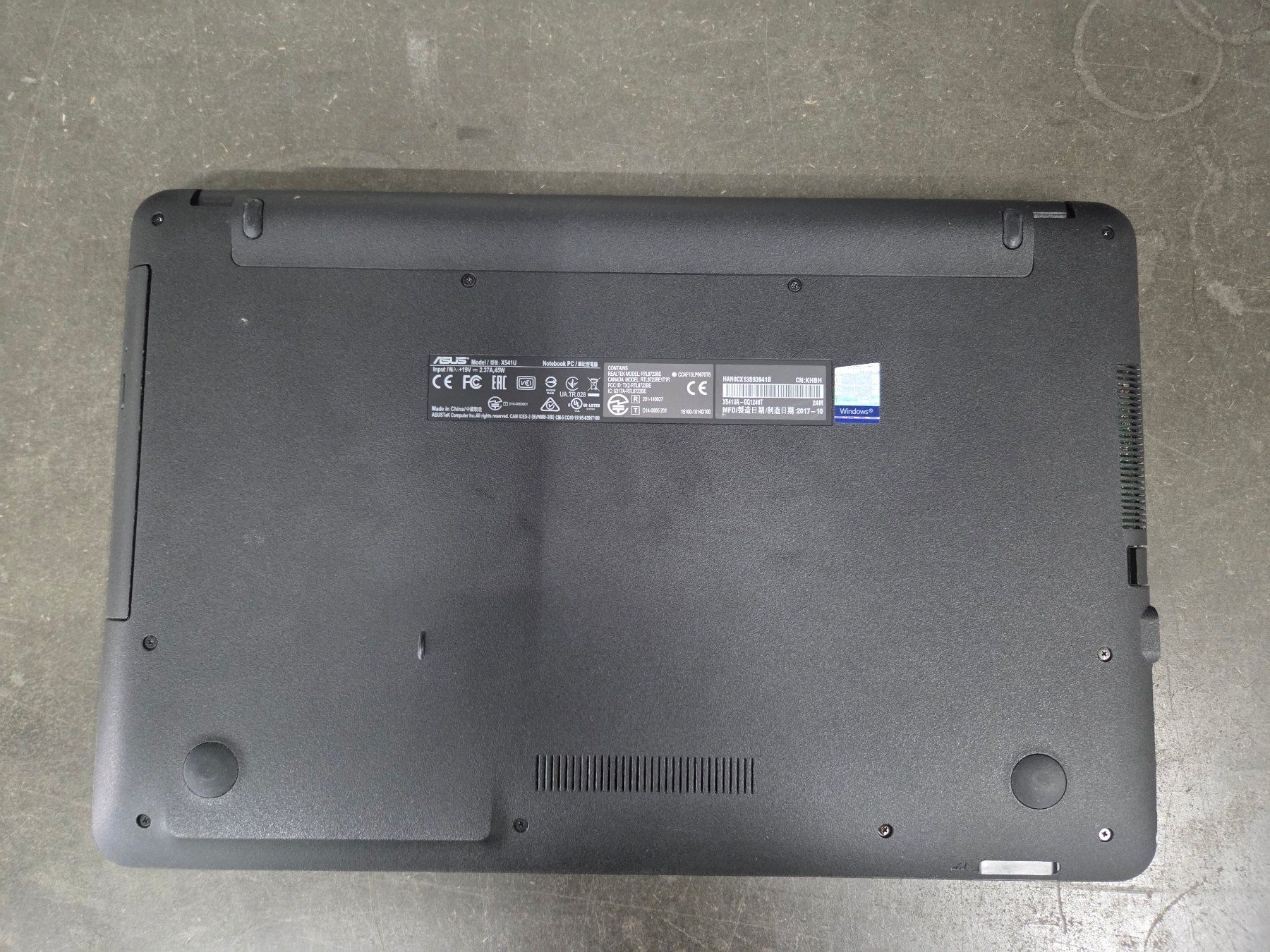 Asus Notebooks: 15.7" ASUS i3 Notebook, 250GB SSD ***PORTOFREI*** – Gebraucht aus Landquart von Chrigi88 5