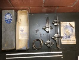 Vintage Hudora Schlittschuhe, verstellbar, mit Originalbox