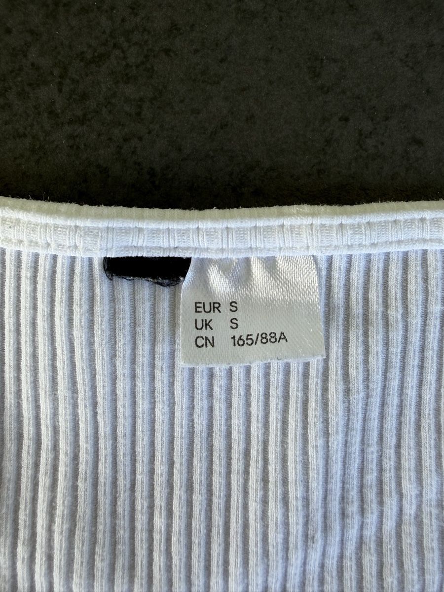 H&M Maglioni & Felpe: Langarm weiss mit Schnürung – Nuovo (secondo la descrizione) da Frümsen venduto da laura002 1