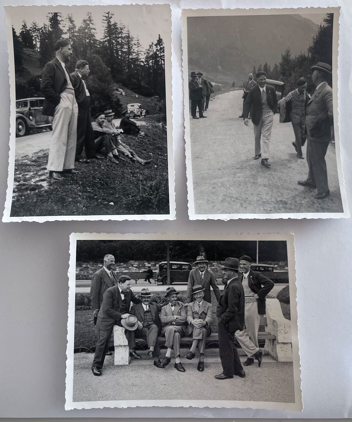 Foto & Immagini: Fotos 3 Stk. von einem "Männer-Ausflug" mit Oldtimer – Usato da Biberist venduto da Edelfloh