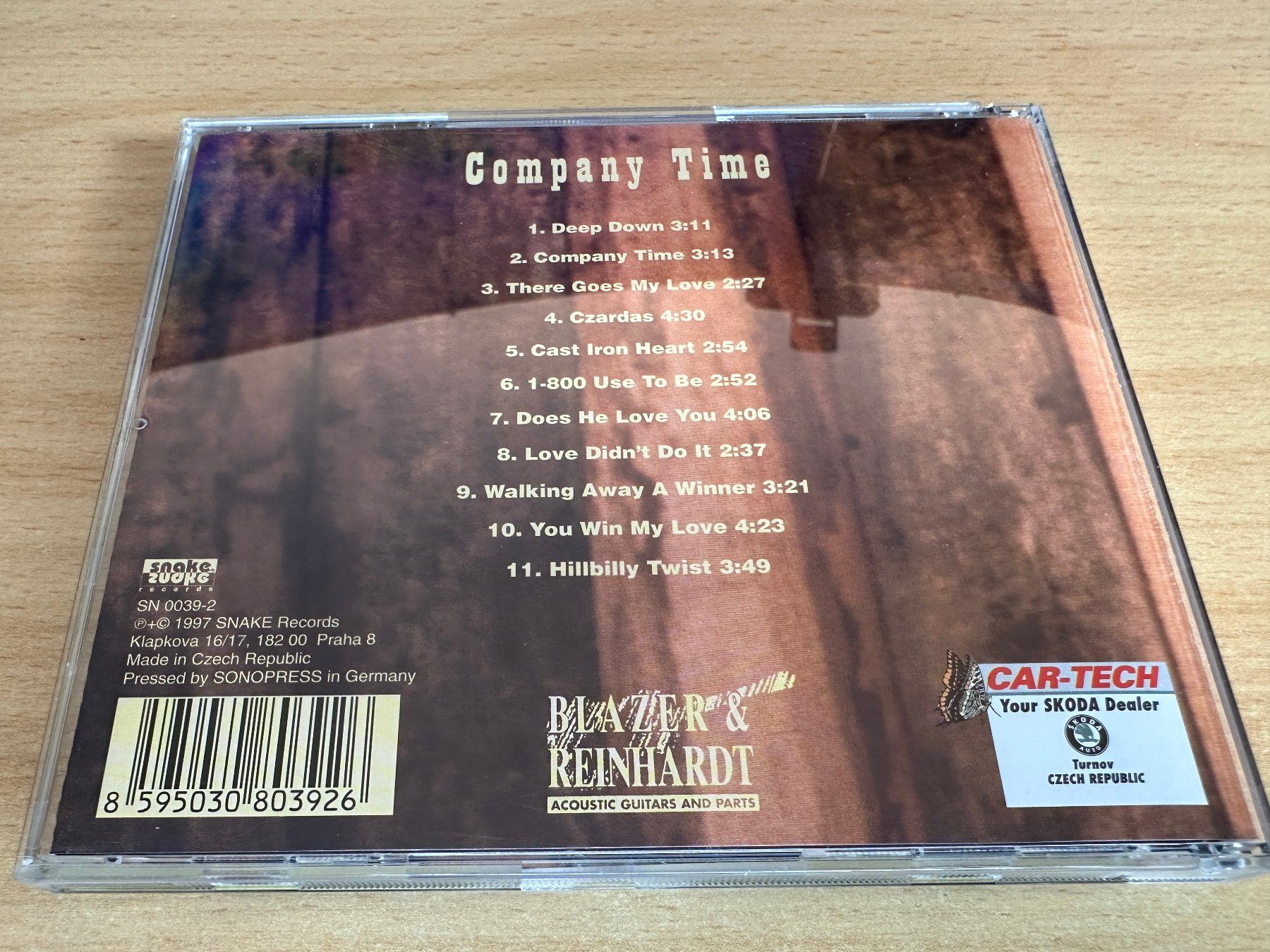 CD: Company Time - Company Time – Usato da Rikon im Tösstal venduto da Alpenmutz 1