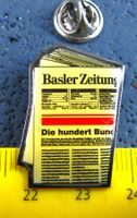 BAZ BASLER ZEITUNG PIN VINTAGE OLD