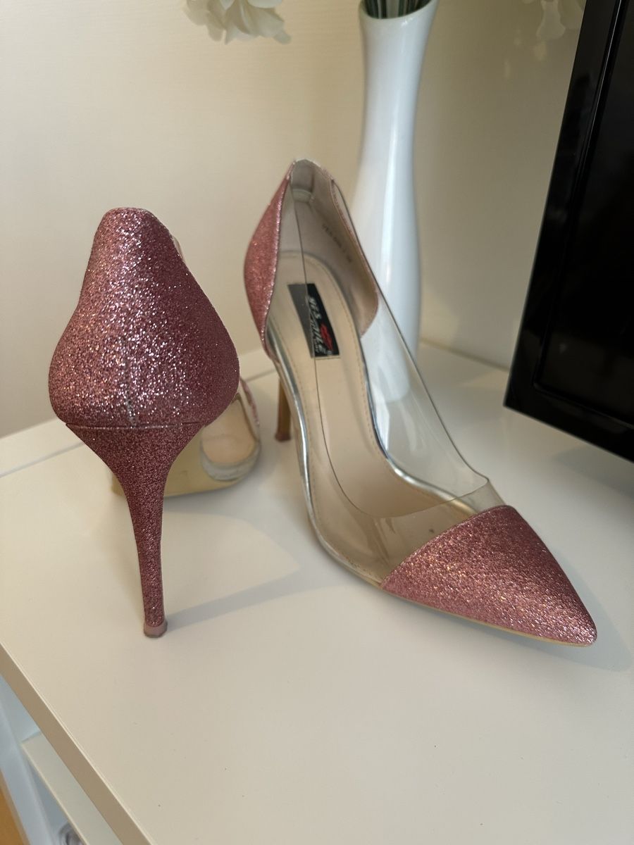 Scarpe da donna: Rosa Glitzer High Heels – Usato da Affoltern am Albis venduto da avu_8kpq 1