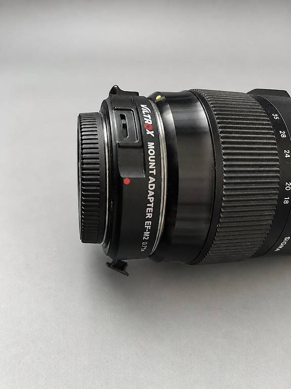 Foto-Adapter: Viltrox EF-M2 0.71x Canon EF vers Micro 4/3 – Gebraucht aus Lausanne von RichardBorges