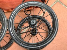 4x Rad für  Kinderwagen 210x15x20