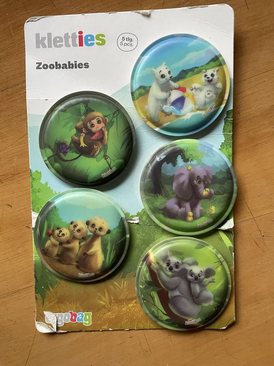 Kindertaschen: ergobag Klettie Set Zoobabies 5-teilig – Gebraucht aus Hinwil von Birebaum_1