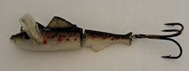 Ancien poisson nageur Rudipech antik Wobbler 47 mm