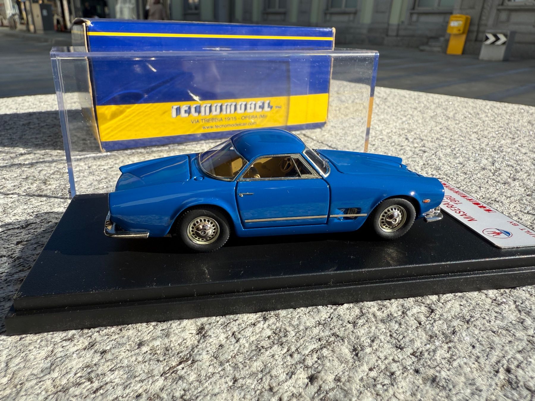 Maserati Modellini d'auto: tecnomodel 1:43 Maserati 5000 Gt Hand Made – Usato da Chiasso venduto da Carrara-Modellismo 5