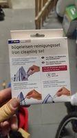 Reinigungsset Bügeleisen Neu verpackt
