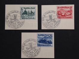 Deutsche Reich Mi-Nr. 686-688 Abschnitt Vollstempel