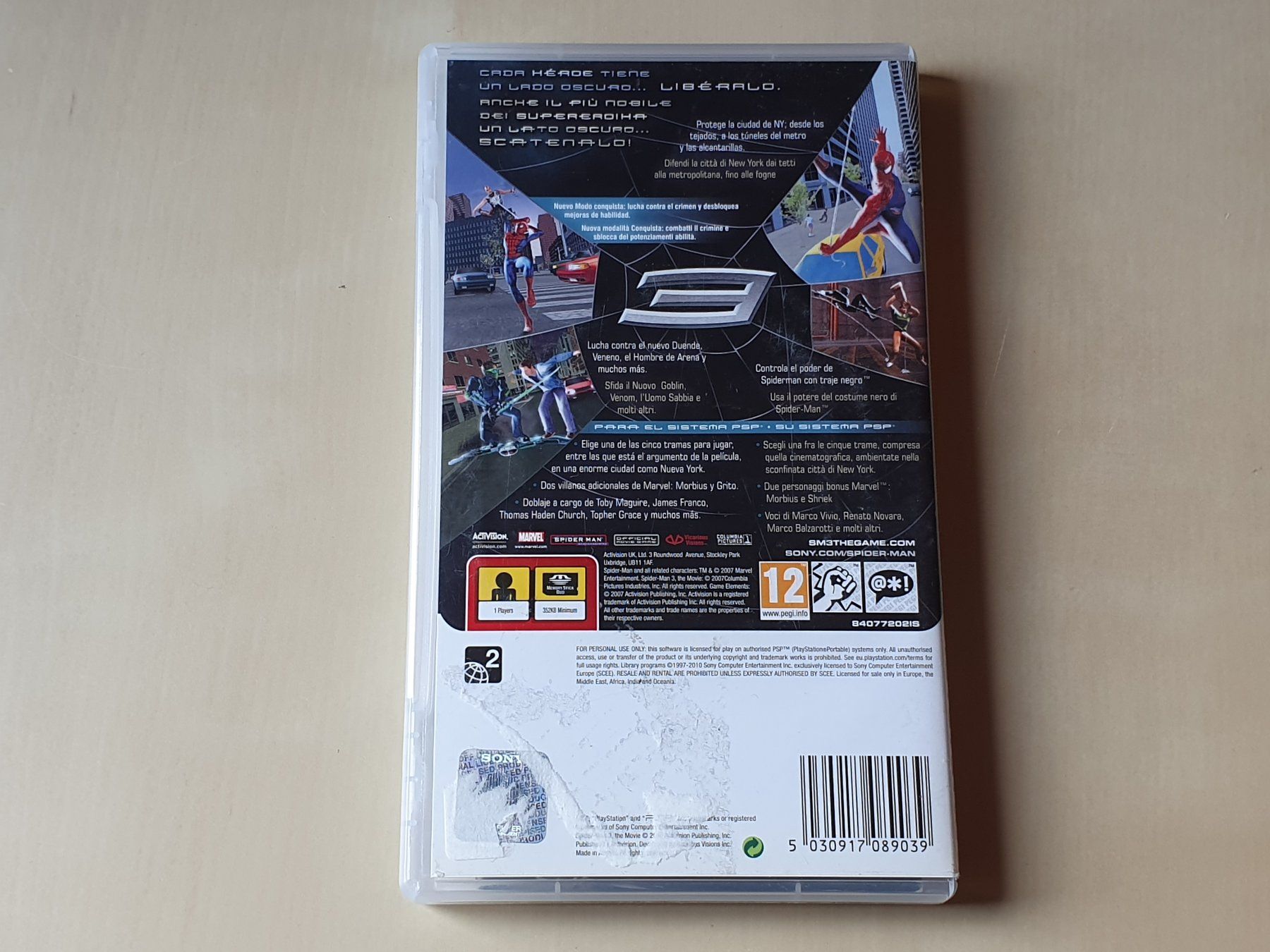 Sony Giochi: Spider-Man 3 – Usato da Stansstad venduto da collectorsshop 1