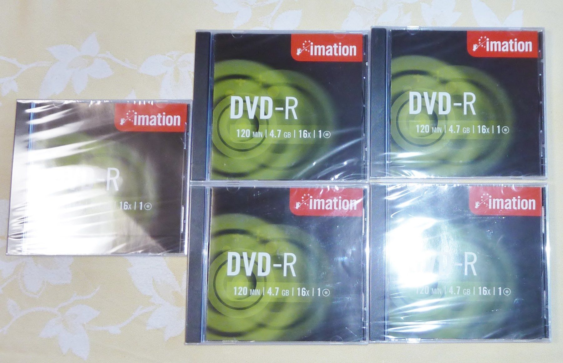 CD & DVD vergini: CD 5 neu CD – Nuovo e nell'imballaggio originale da Siebnen venduto da GluckPilz5684