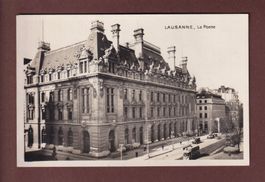 LAUSANNE - La Poste - Tram