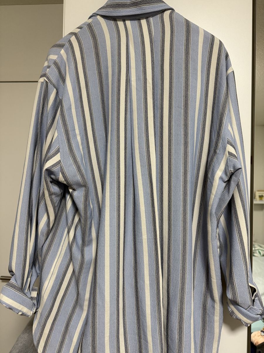 Camicie: King & Tuckfield Oversized Gestreiftes / Stripe Viskose Hemd – Nuovo (secondo la descrizione) da Kaltbrunn venduto da LuxShop 3