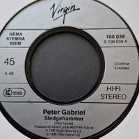 Vinyl-Single Peter Gabriel (Genesis) - Sledgehammer