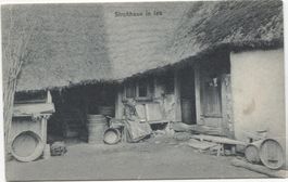 LANDWIRTSCHAFT/STROHDACHHAUS 1908 Ins BE