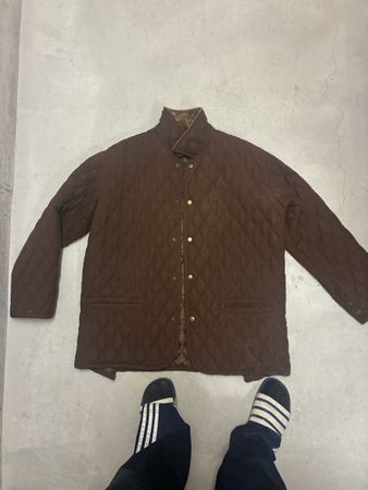 Nazareno Gabrielli Vintage Steppjacke – Braun