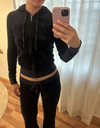 vintage juicy couture trackjacket navy blue 