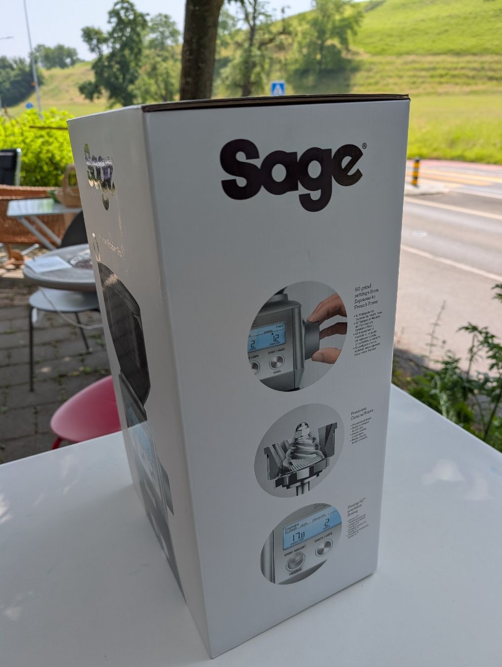 Sage Elettrodomestici da cucina: Sage Smart Grinder Pro Kaffeemühle ungeöffnet – Nuovo e nell'imballaggio originale da Adligenswil venduto da karinma 1