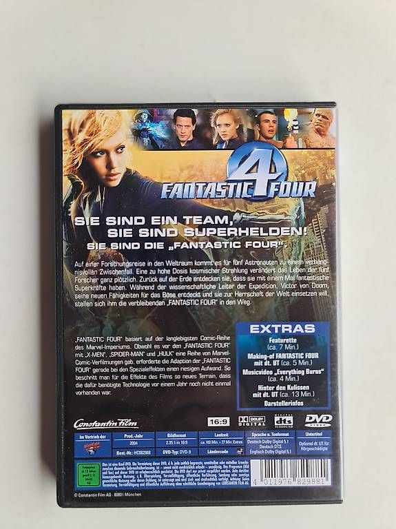 Tutti i DVDs: Fantastic Four (2005) DVD Cham VB – Usato da Cham venduto da trendman19 1