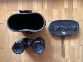 Antikes Fernglas / Jumelles anciennes - Wiedlissbach Bern
