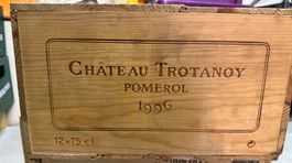 1996 Chateau Trotanoy, Pomerol: 12 Flaschen im Kaste
