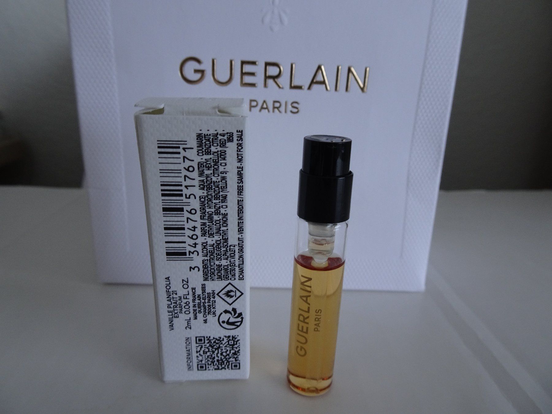 Guerlain Flacons: NEW GUERLAIN PARFUM VANILLE PLANIFOLIA EXTRAIT SAMPLE 2mlVap – Neuf avec emballage d'origine à Oberwil b. Zug par JICKY-1889 1