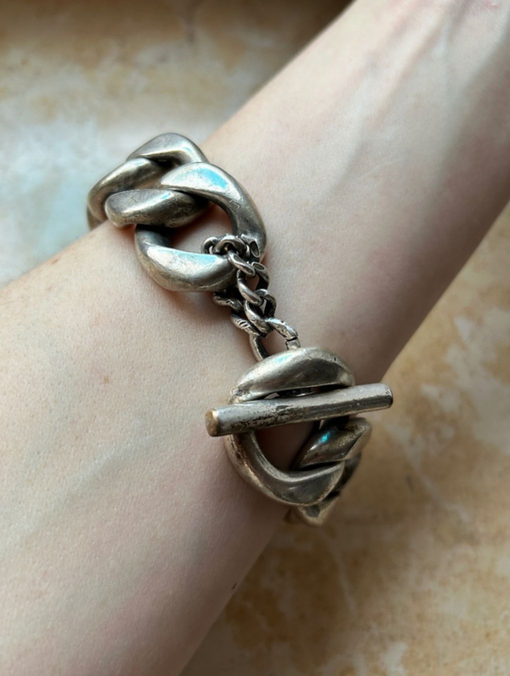 Armbänder & -reifen: Panzerarmband enorm – Gebraucht aus Laufen von Bellavitaboom 4