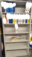 Gestell, grau, 100x42x214 (BxTxH)