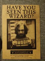 Affiche Harry Potter Sirius Black 