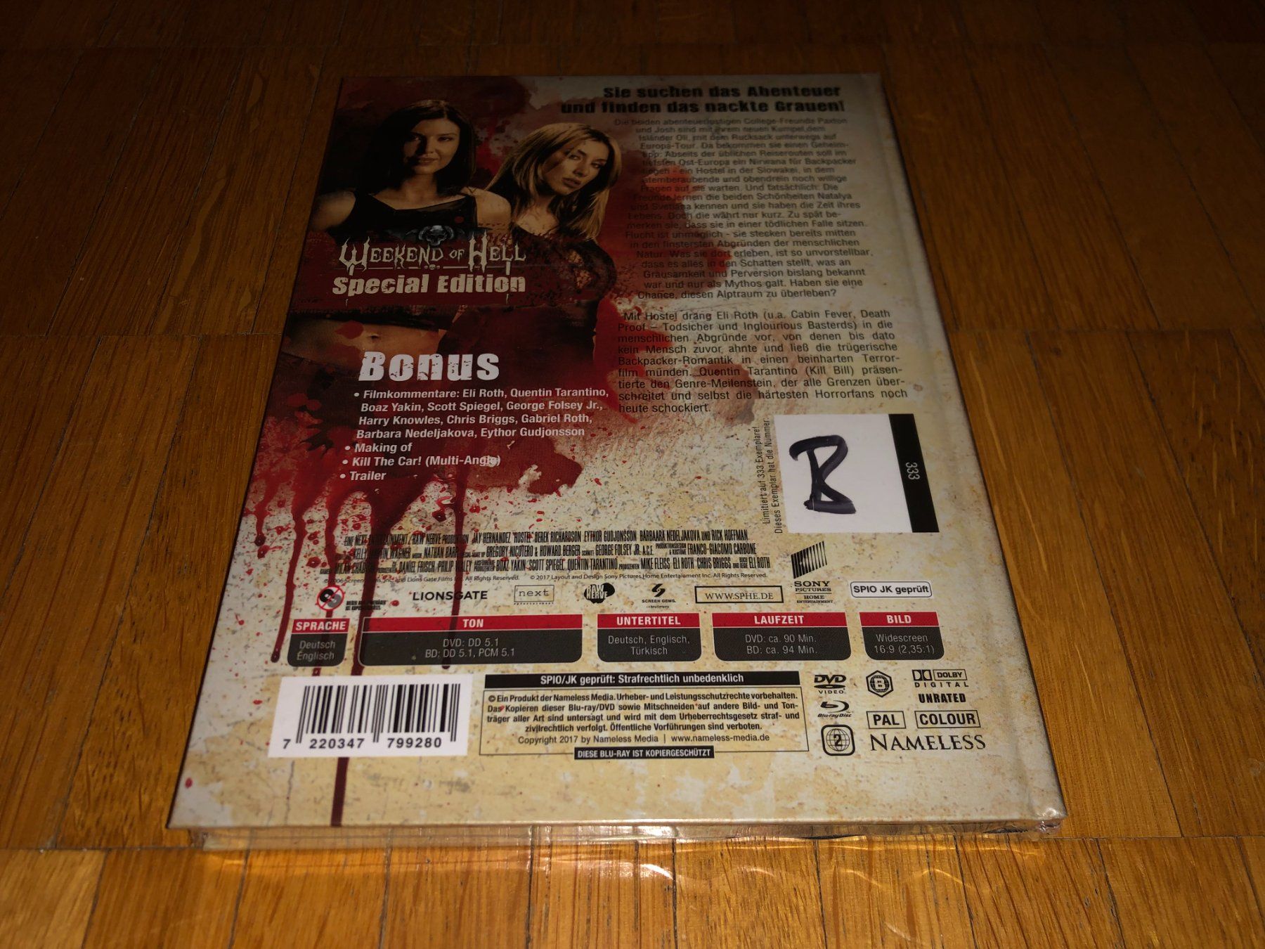 Tous les DVDs: Hostel - MEDIABOOK - B - B-WARE - UNRATED – Neuf avec emballage d'origine à Basel par havsok 1