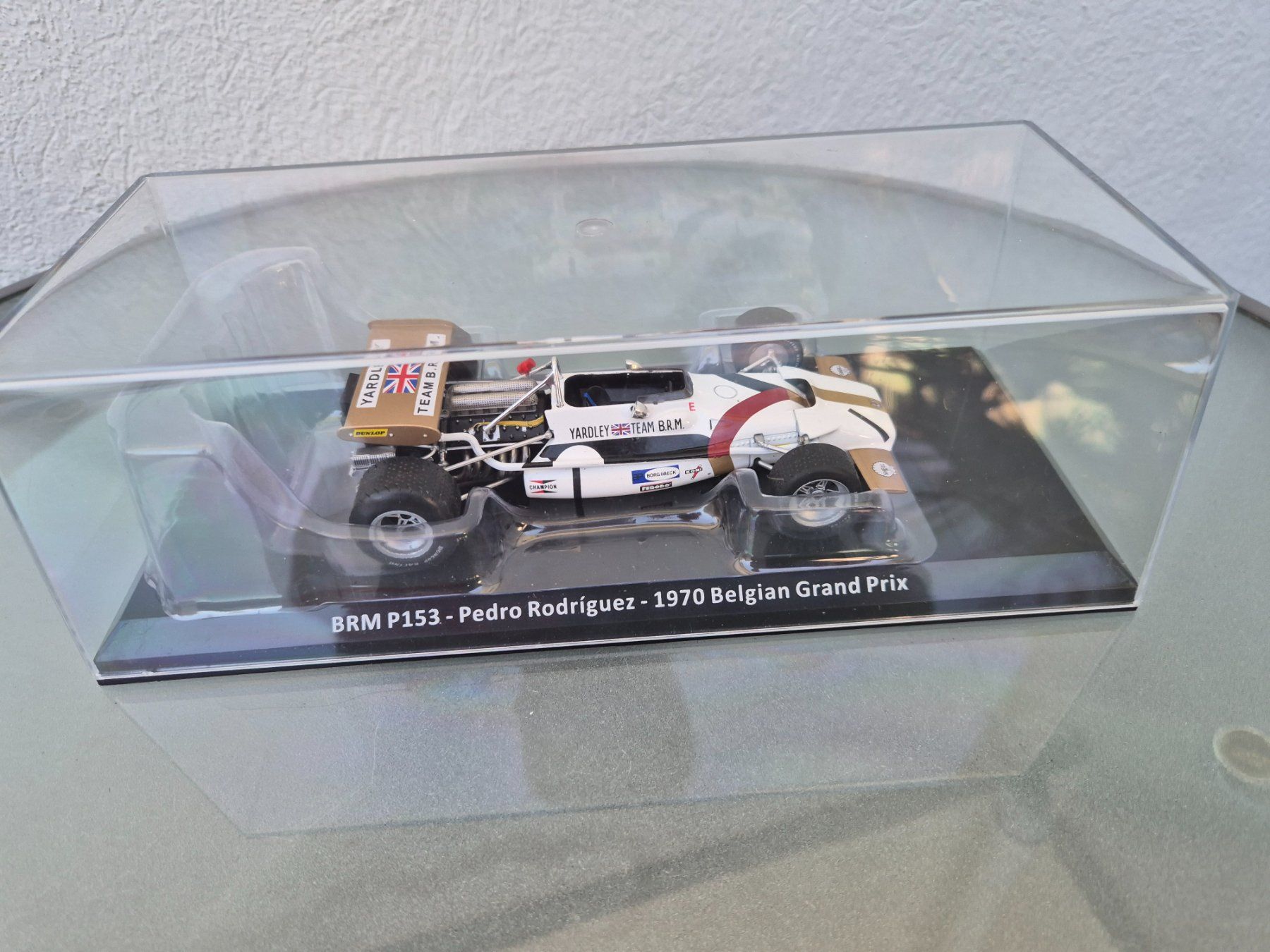 Modellini d'auto: BRM P163 Pedro Rodriguez 1:24 – Nuovo (secondo la descrizione) da Oberbuchsiten venduto da laffite54 1