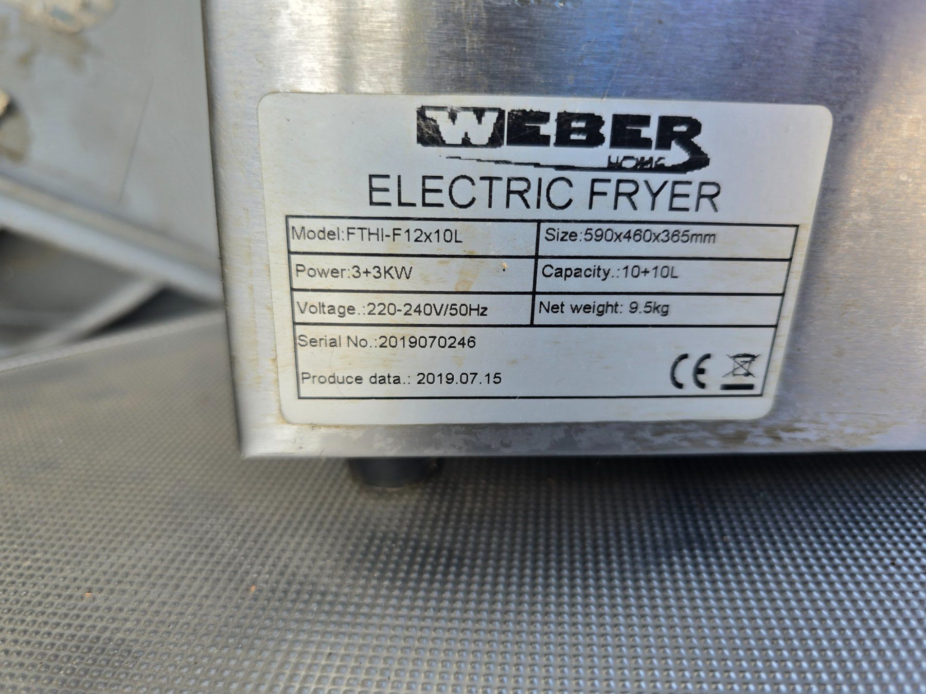 Weber Küchengeräte: Gastro Fritteuse 2×10 liter – Gebraucht aus Roggwil BE von Gloub_01 4