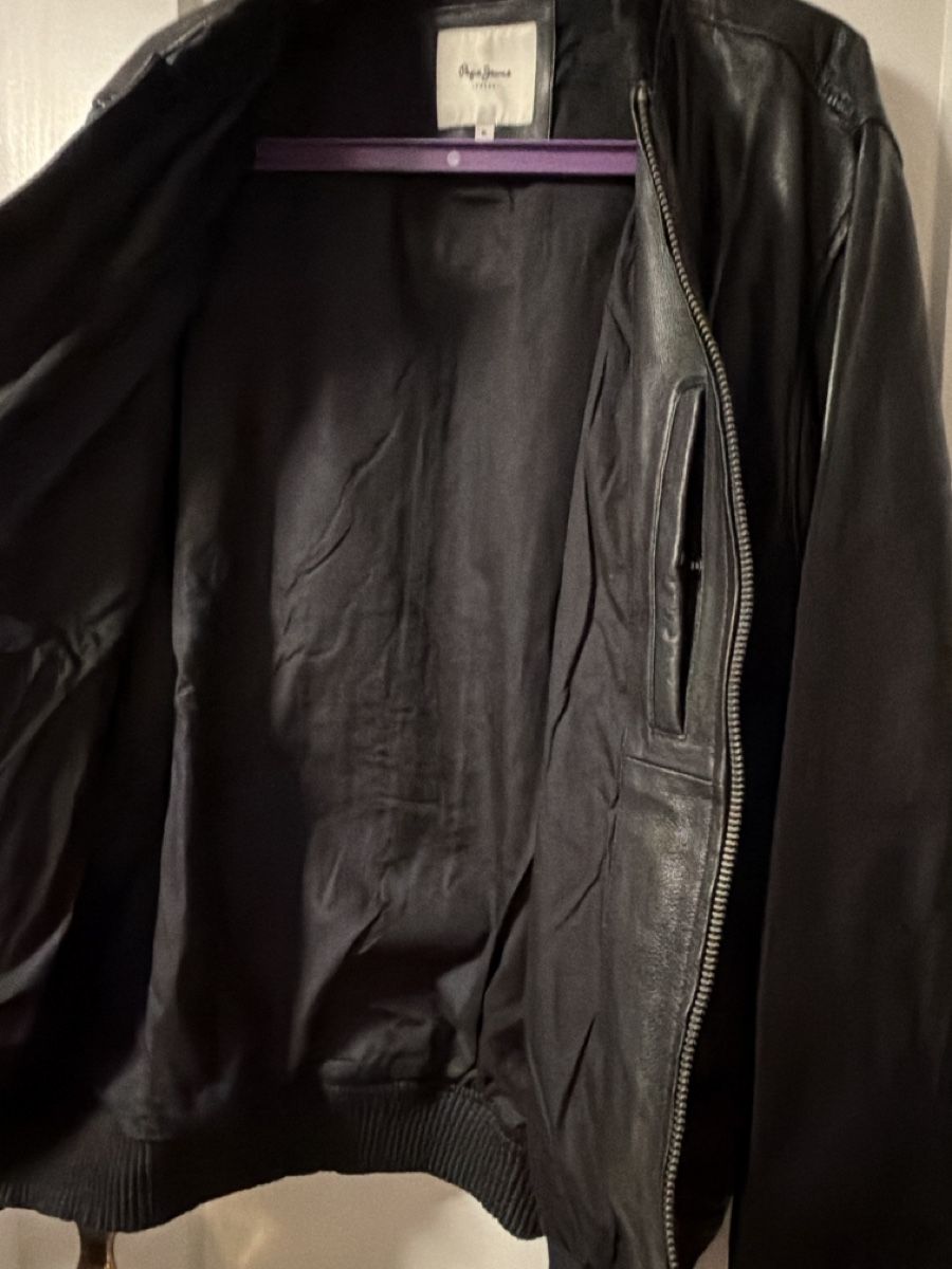 Jacken: Pepe Jeans Lederjacke  – Neu und originalverpackt aus Basel von kko_8vql 1