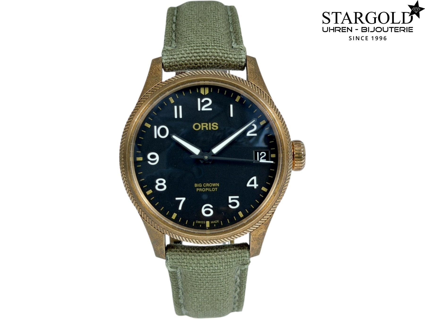 Oris Uhren: Oris Big Crown ProPilot Big Date - 01 751 7761 3164 – Gebraucht aus Zürich von Stargold-Uhren