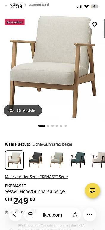 Poltrone: Midcentury Sessel – Usato da Kreuzlingen venduto da vaw_x9pb 2