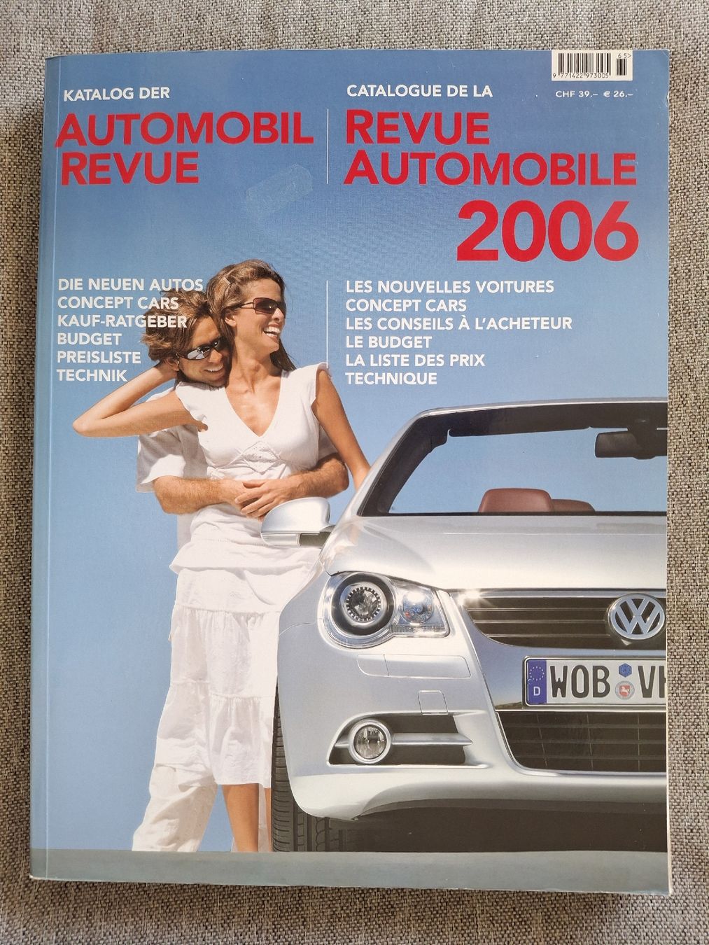 Zeitschriften & Magazine: Catalogue Revue Automobile 2006 – Gebraucht aus Bassecourt von Duco47