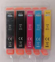 Set de 5 cartouches d'encre HP 364XL