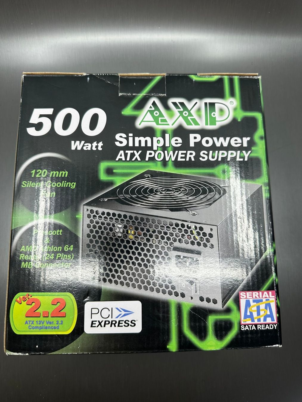 Componenti elettronici: PC Lüfter, AXP 500W Power Suply – Nuovo (secondo la descrizione) da Arisdorf venduto da Liquidus