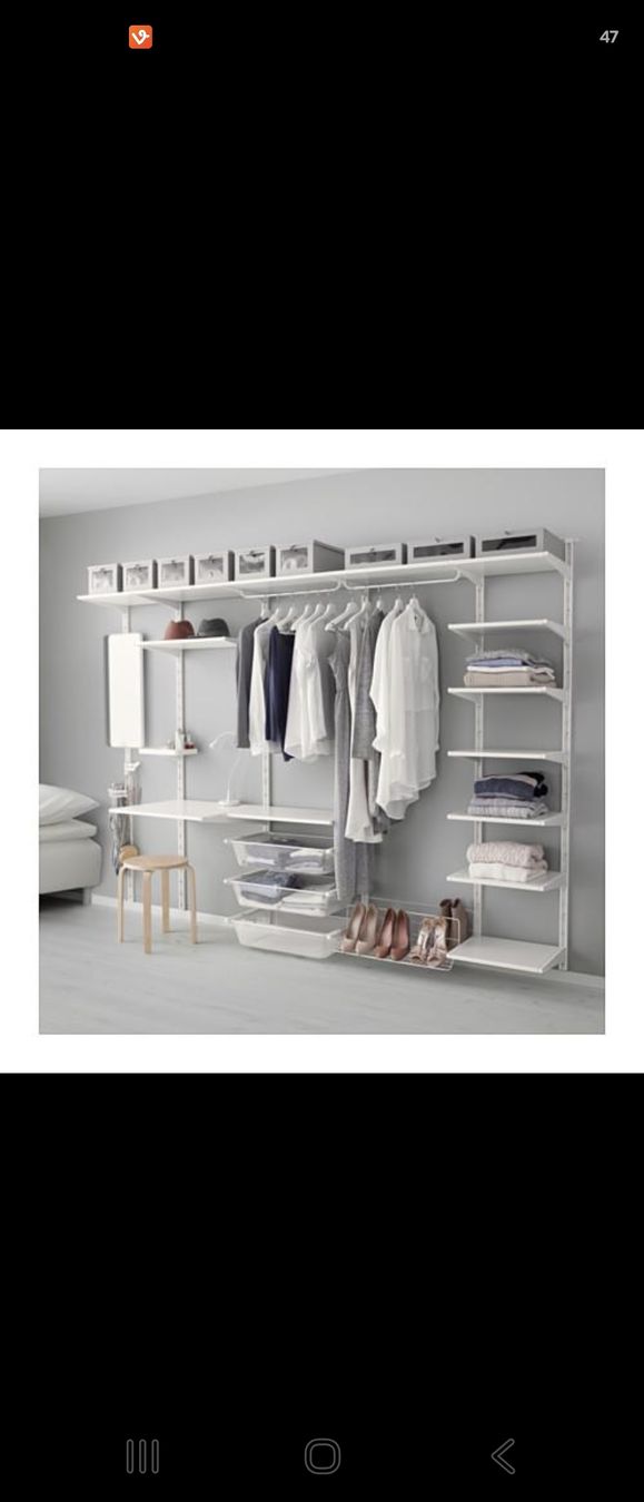 Schränke: IKEA ALGOT Wandsystem / offener Kleiderschrank – Gebraucht aus Huttwil von Rahanny01