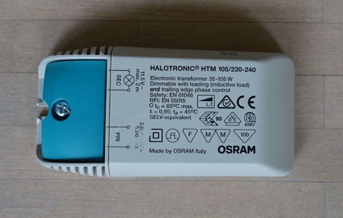 Componenti elettronici: Transformator Trafo – Usato da Zürich venduto da Makemake