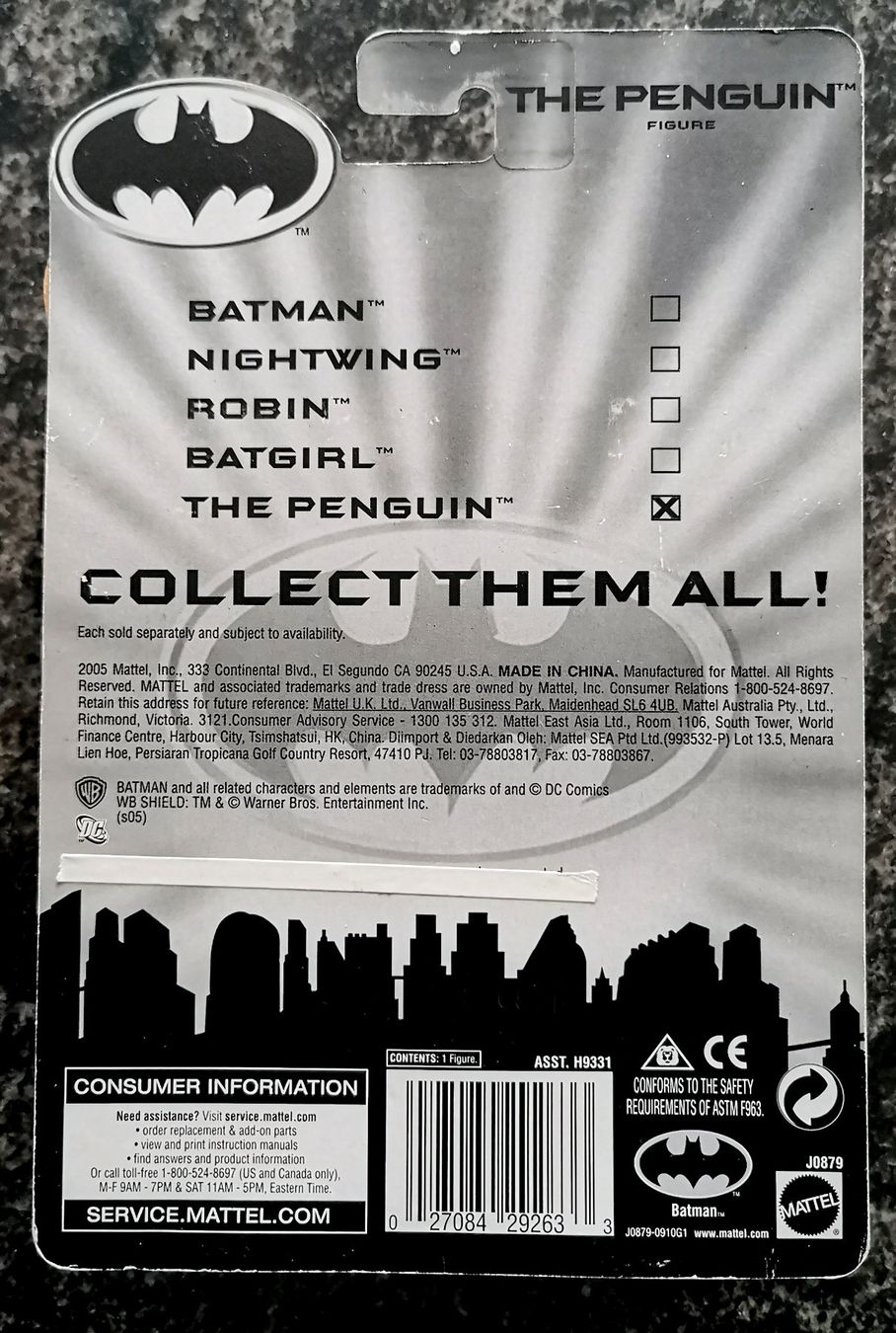 Figuren: The Penguin 2006 Action Figur Batman Mattel DC Comics – Neu und originalverpackt aus Rorschach von Actionvintage789 1